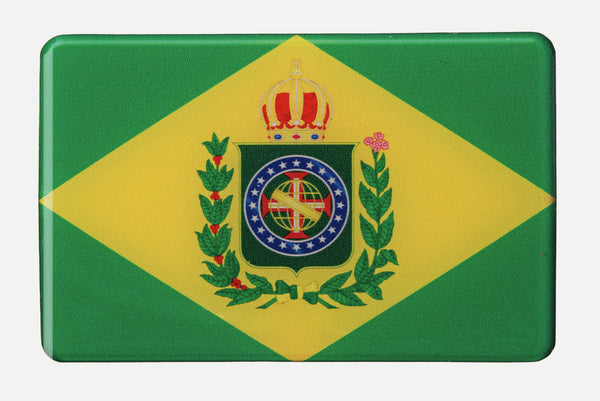 Adesivo Resinado Bandeira Imperial do Brasil | BoldFlags®