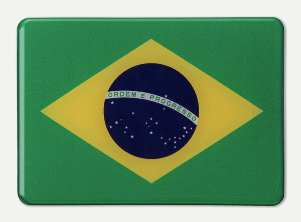Adesivo Resinado Bandeira do Brasil | BoldFlags®